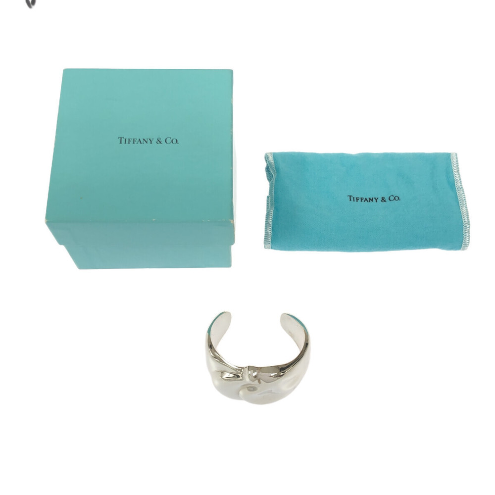 Tiffany Wide Bangle Bracelet Silver